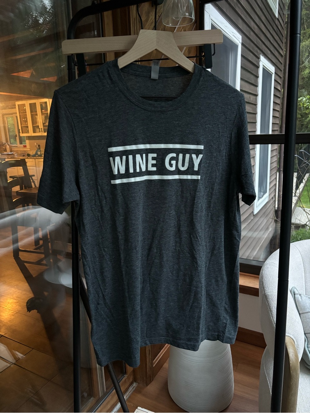 Next Level Apparel “WINE GUY” Graphic Tee